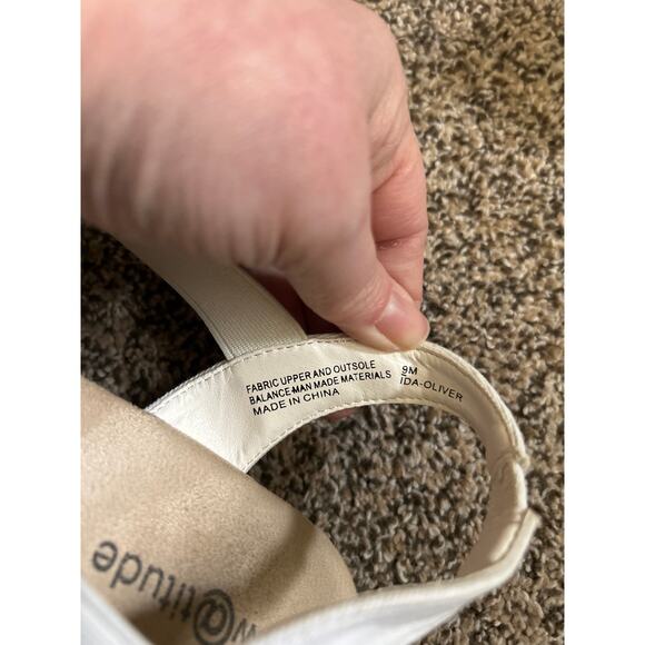 New @ttitude Women's Oliver White 2" Espadrilles Wedge Sandals Size 9 - Picture 6 of 8